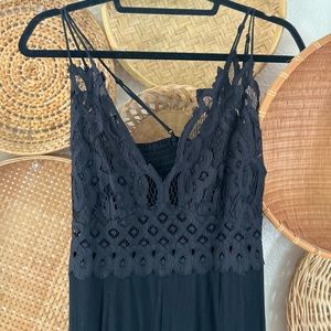 Black Lace Jumpsuit